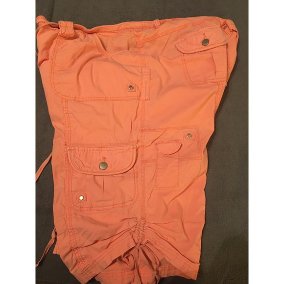 Vibrant Coral Capri/Shorts - Picture 3 of 7